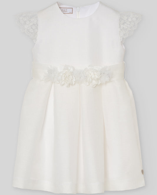 WOVEN INFANT GIRL DRESS "CEREMONIA V26"004-153450