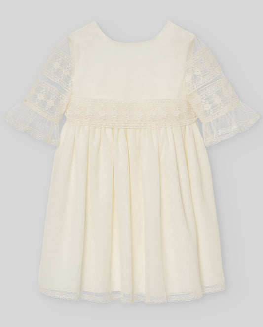 WOVEN INFANT GIRL DRESS "CEREMONIA V26" 004-153454