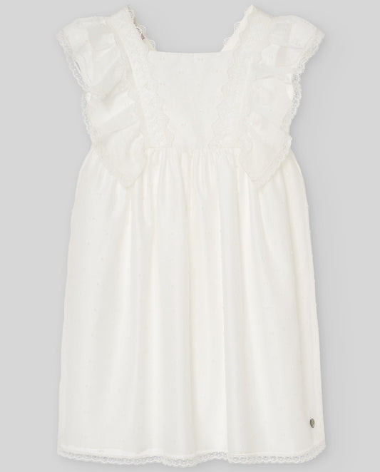 WOVEN INFANT GIRL DRESS "CEREMONIA V26" 004-153456