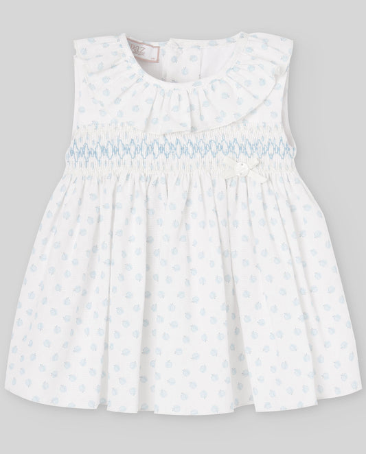 WOVEN NEWBORN DRESS  "EDEN V26"
