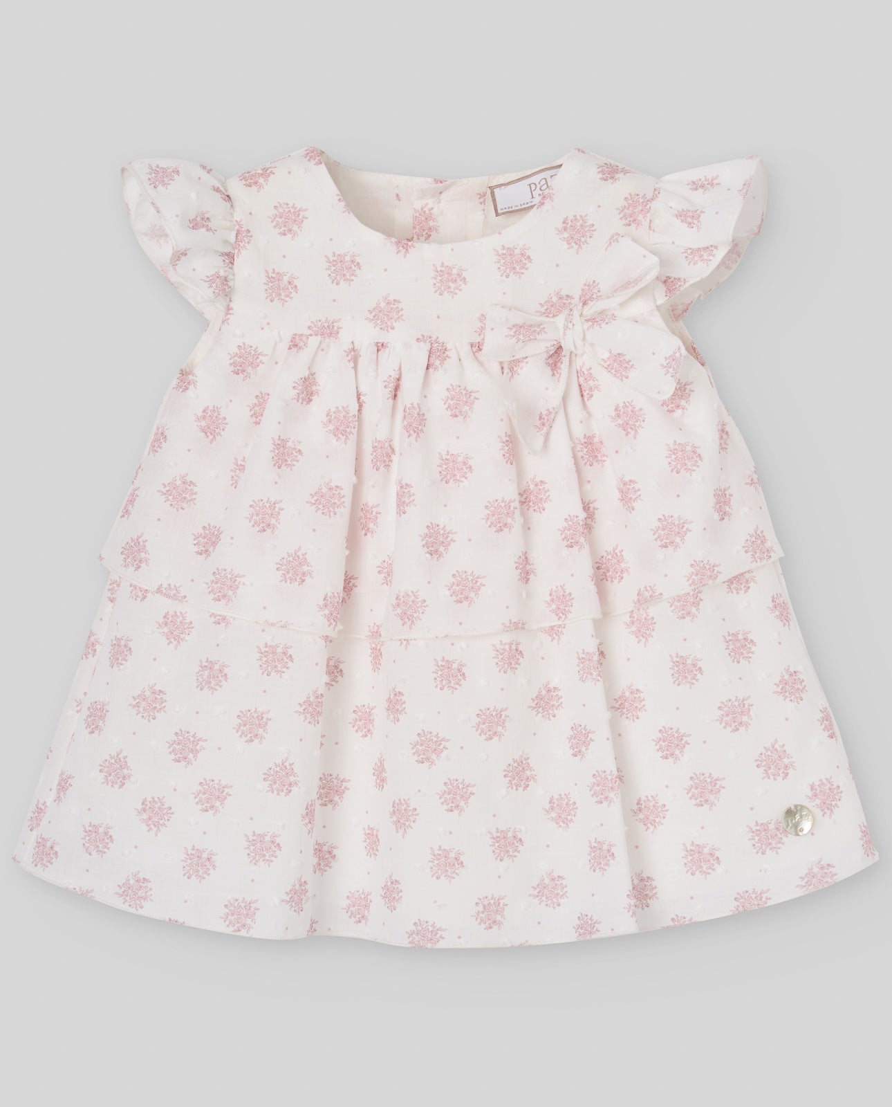 WOVEN NEWBORN DRESS  "MIMOSA"
