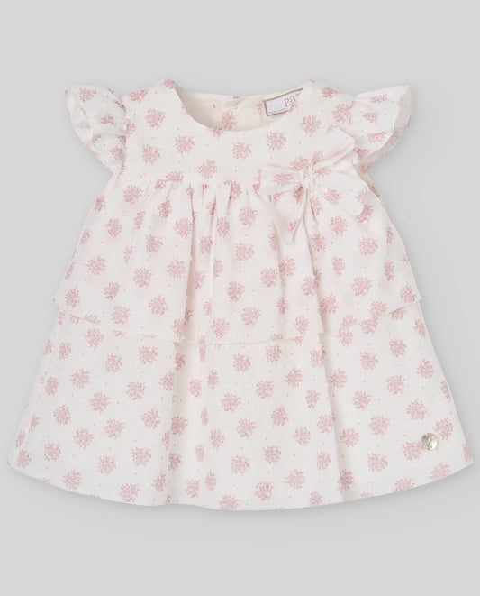 WOVEN NEWBORN DRESS  "MIMOSA"