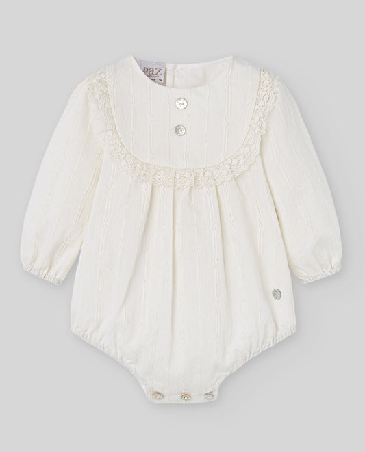 WOVEN NEWBORN ROMPER "PAZ OI 25-26"