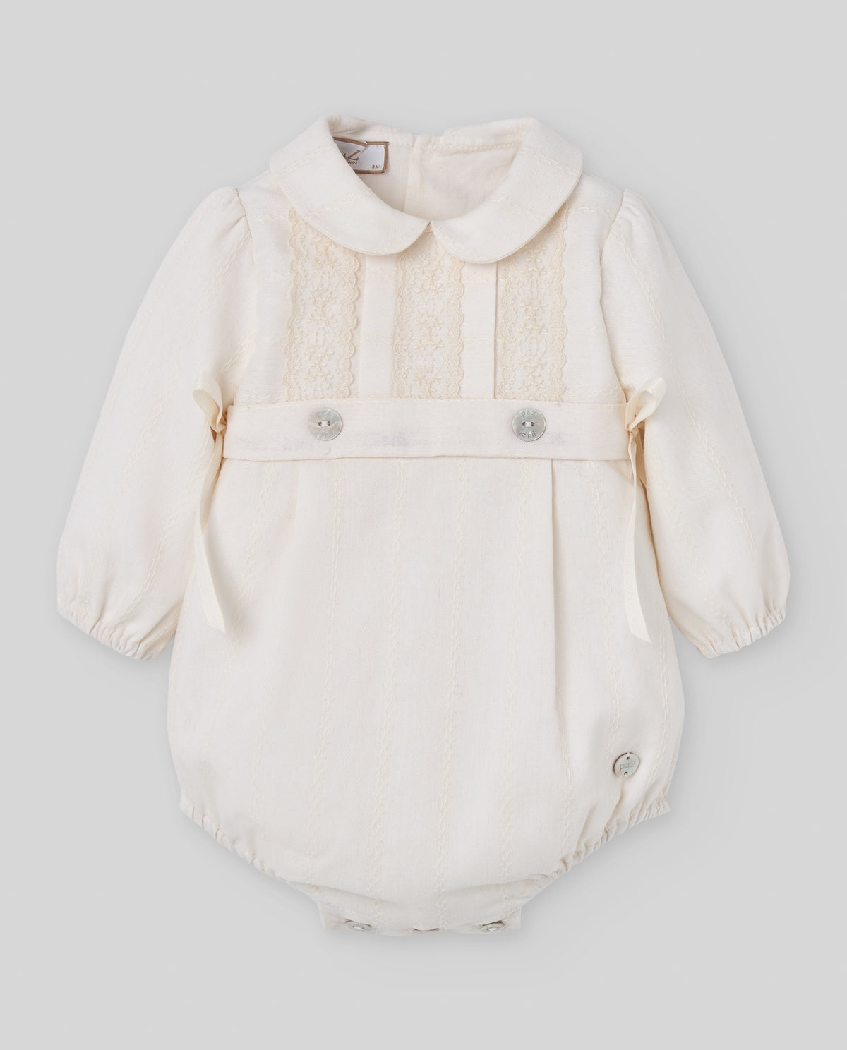 WOVEN NEWBORN ROMPER "LUA