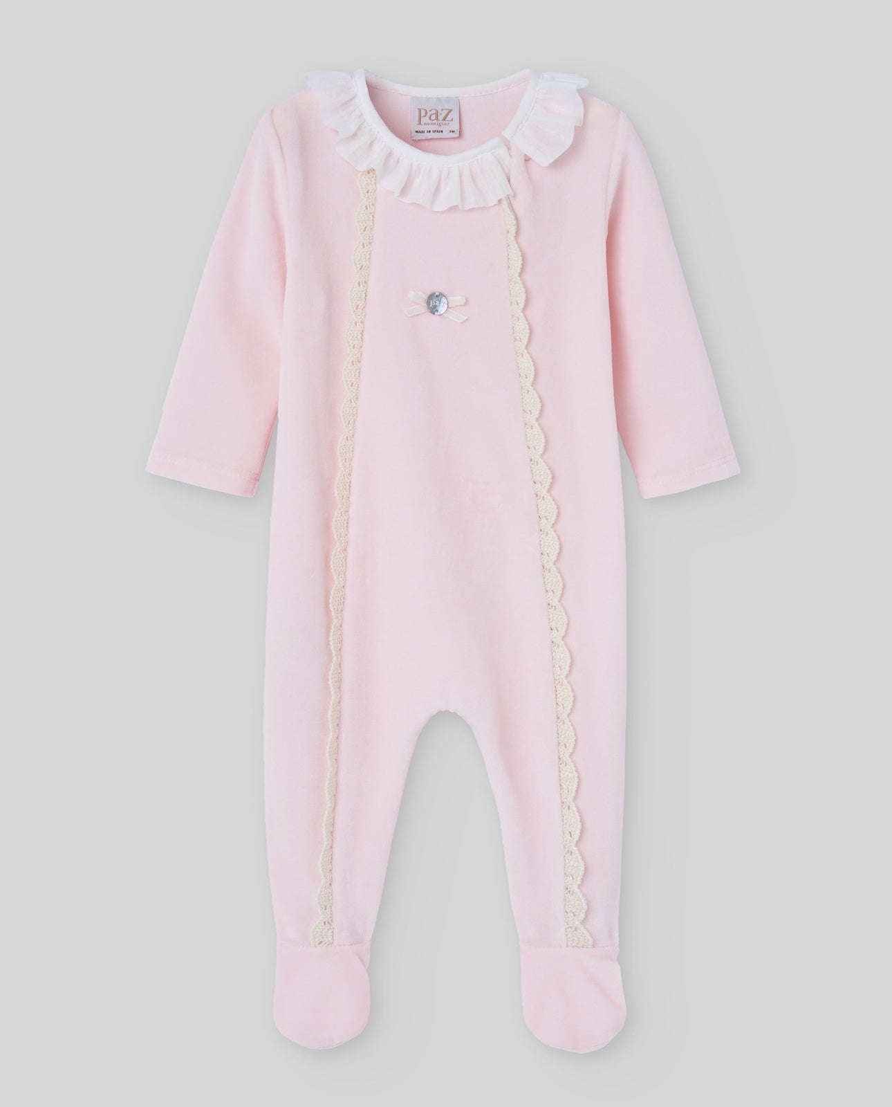 KNIT NEWBORN ROMPER "TERNURA OI 25- 005-193147