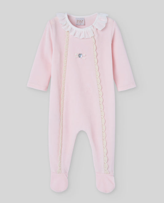 KNIT NEWBORN ROMPER "TERNURA OI 25- 005-193147