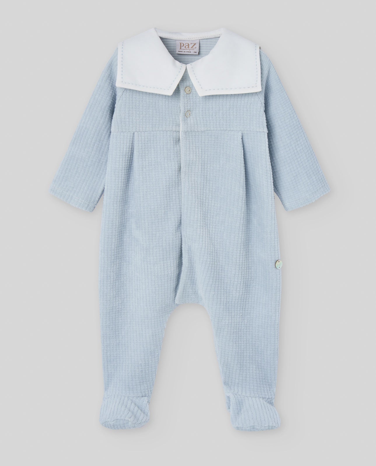 KNIT NEWBORN ROMPER "TERNURA OI 25-005-193155