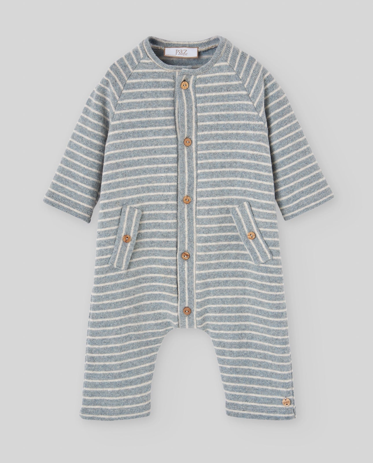 KNIT NEWBORN ROMPER "RULA 005-194001