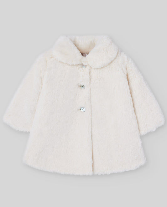 WOVEN NEWBORN COAT "ESENCIAL"