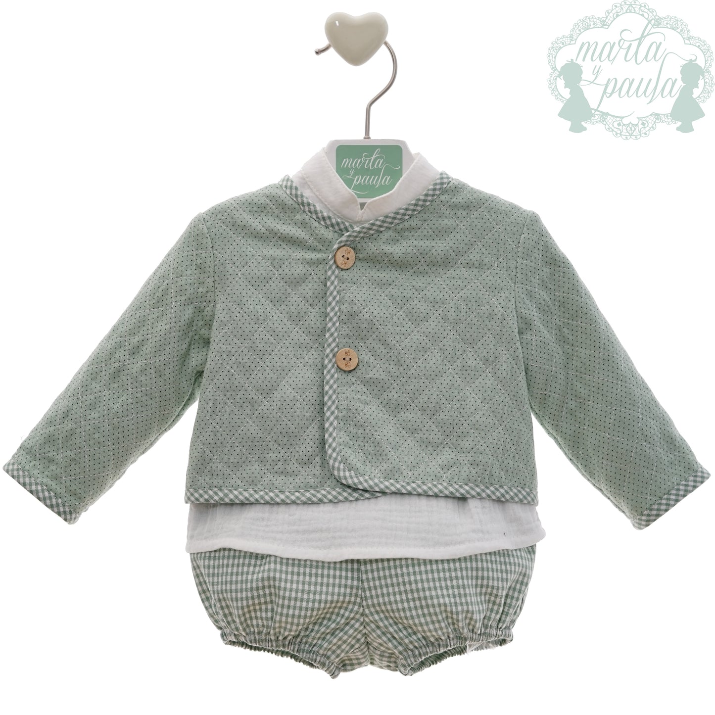 3 PIECES BABY SET REF. 0106MINV-24 "CONJUNTOS PICOLINOS"