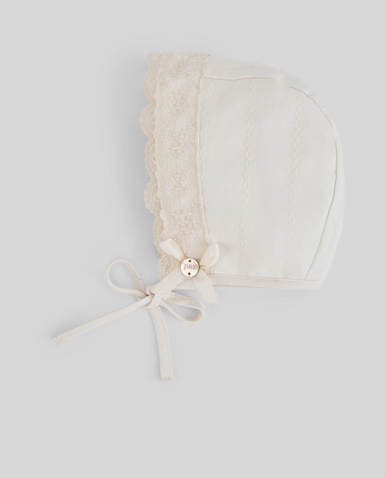 WOVEN NEWBORN BONNET "LUA