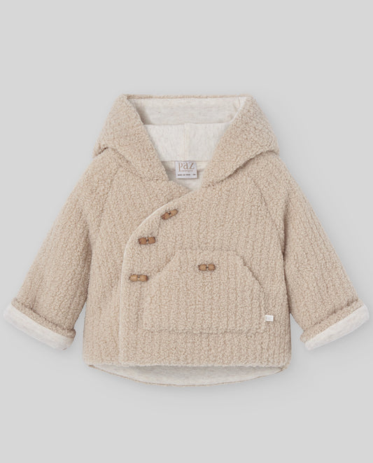 KNIT NEWBORN COAT "BALOO"012-191812