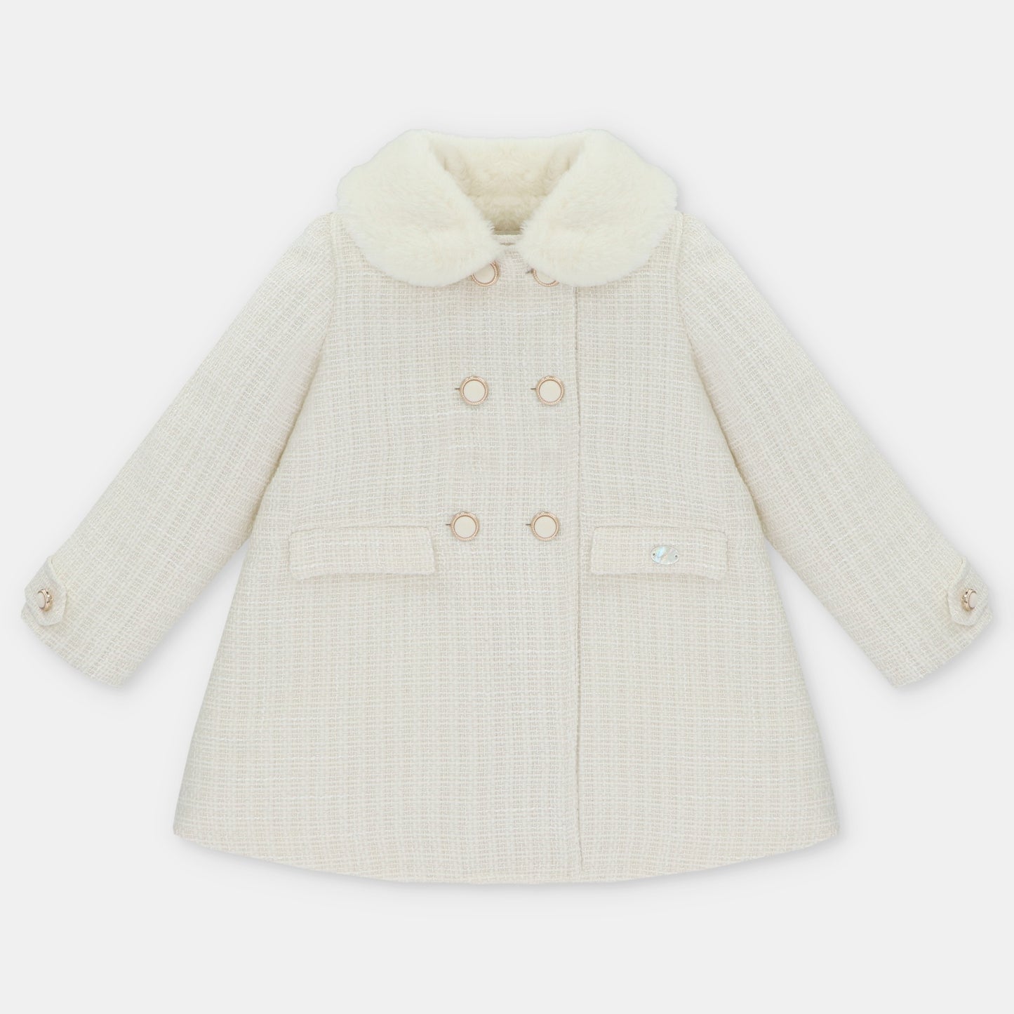 COAT WOVEN GIRL DERBY030-20276