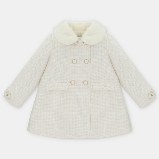 COAT WOVEN GIRL DERBY030-20276