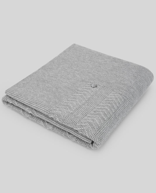 KNIT NEWBORN BLANKET "PULGARCITO"031-112016