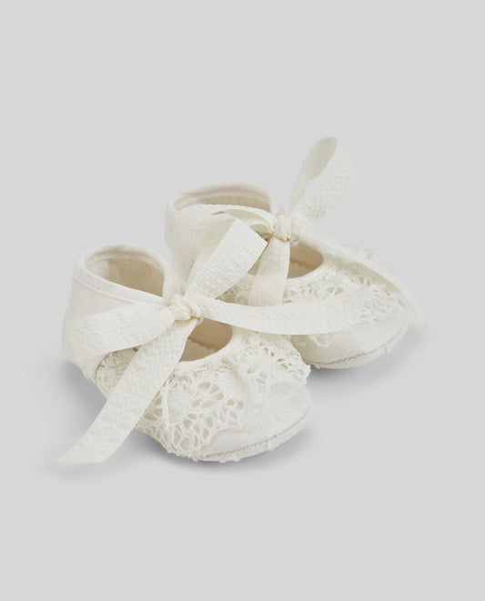 WOVEN NEWBORN SHOES "PAZ OI 26-27"