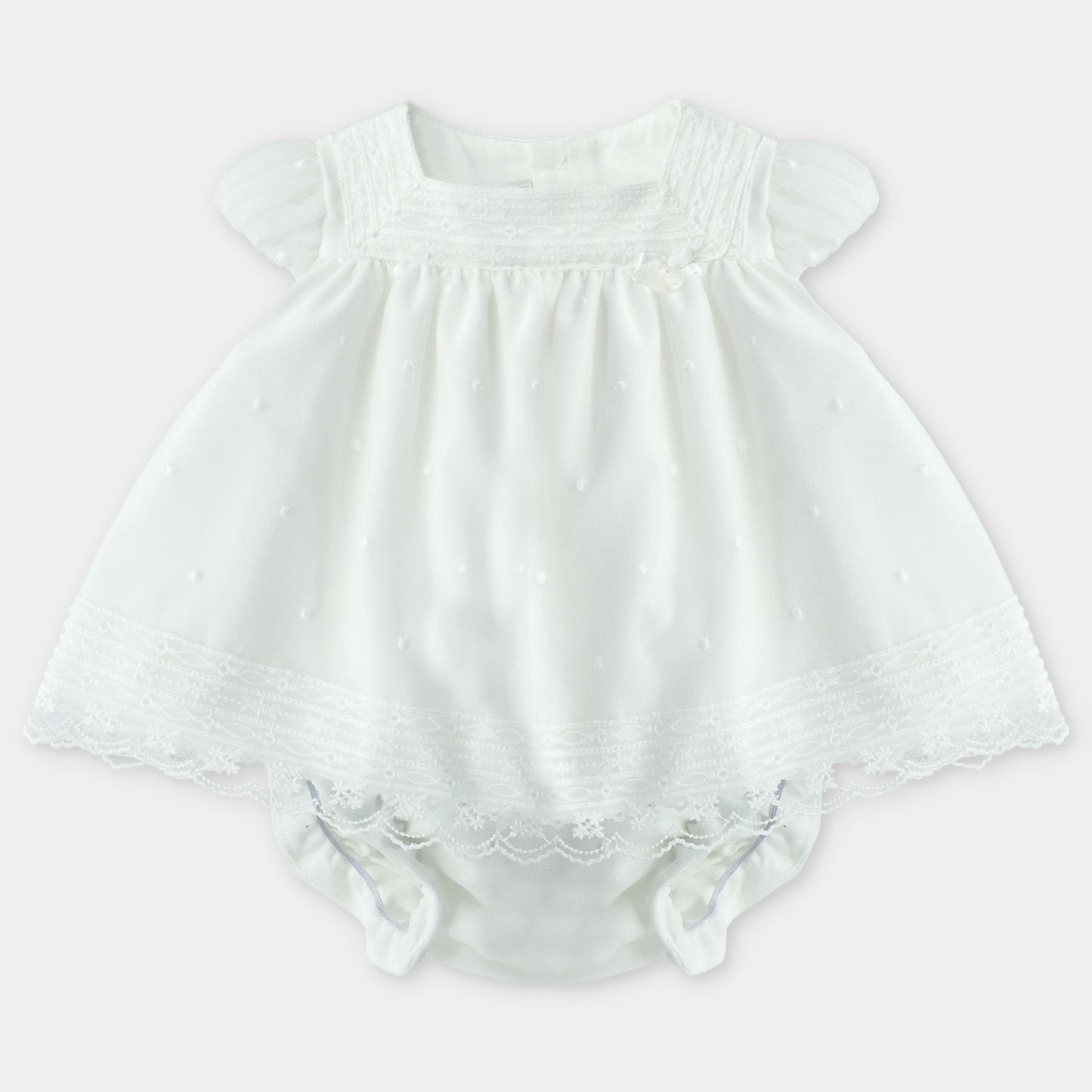 SET DRESS & NAPPY COVER TULLED WOVEN GIRL CALGARY