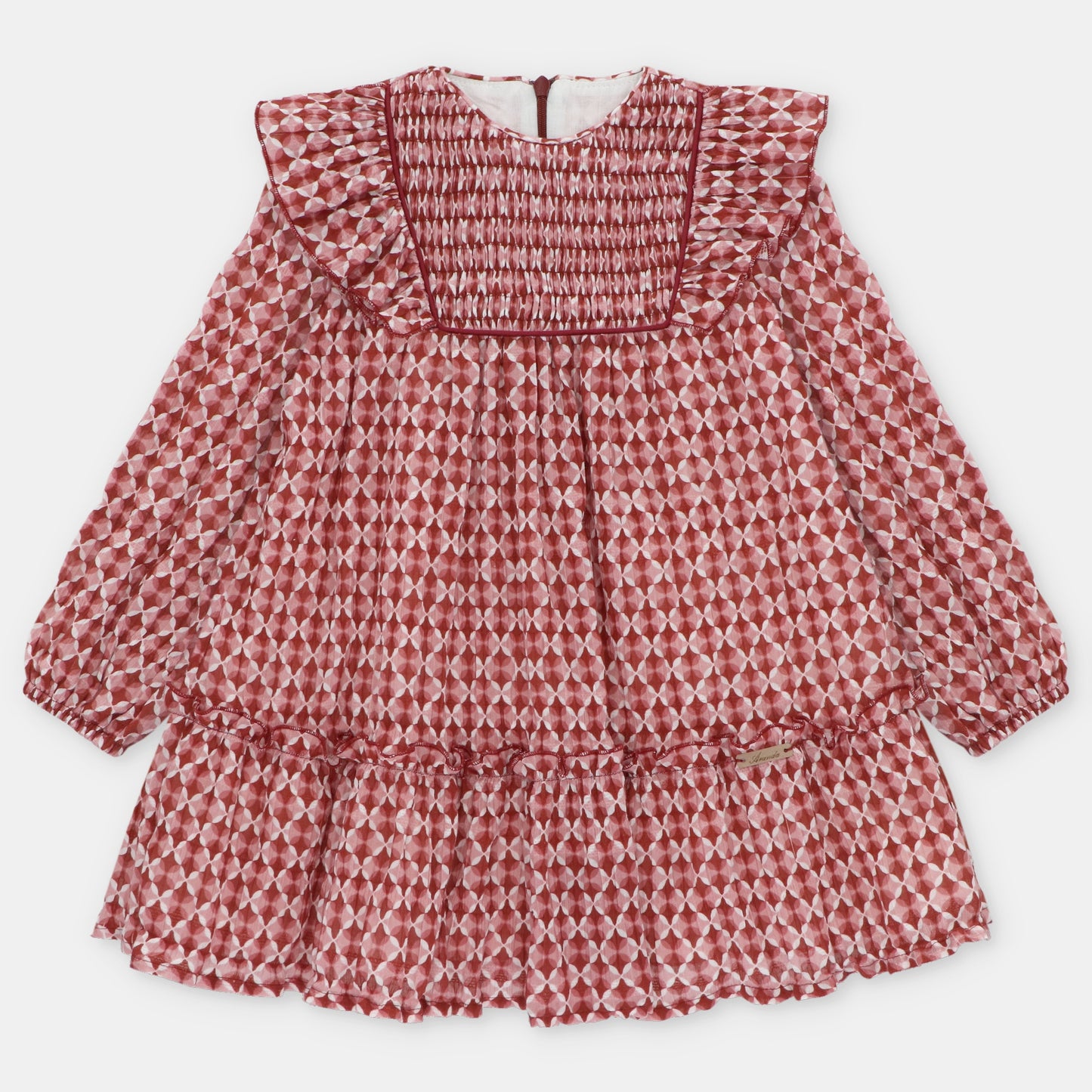 DRESS WOVEN GIRL CAMBRIDGE047-20284