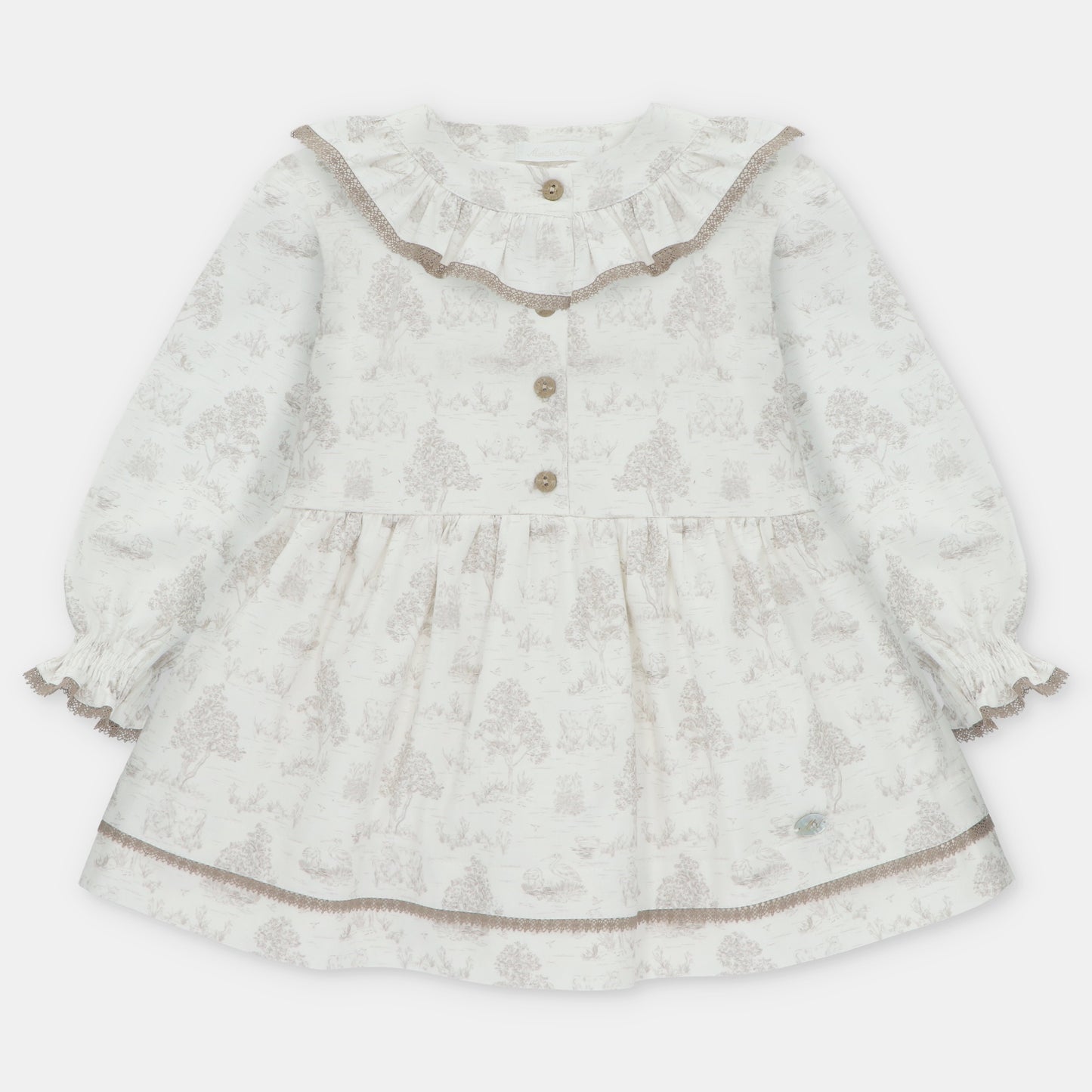 DRESS WOVEN TOILE DE JOUY GIRL NEWPORT047-20285