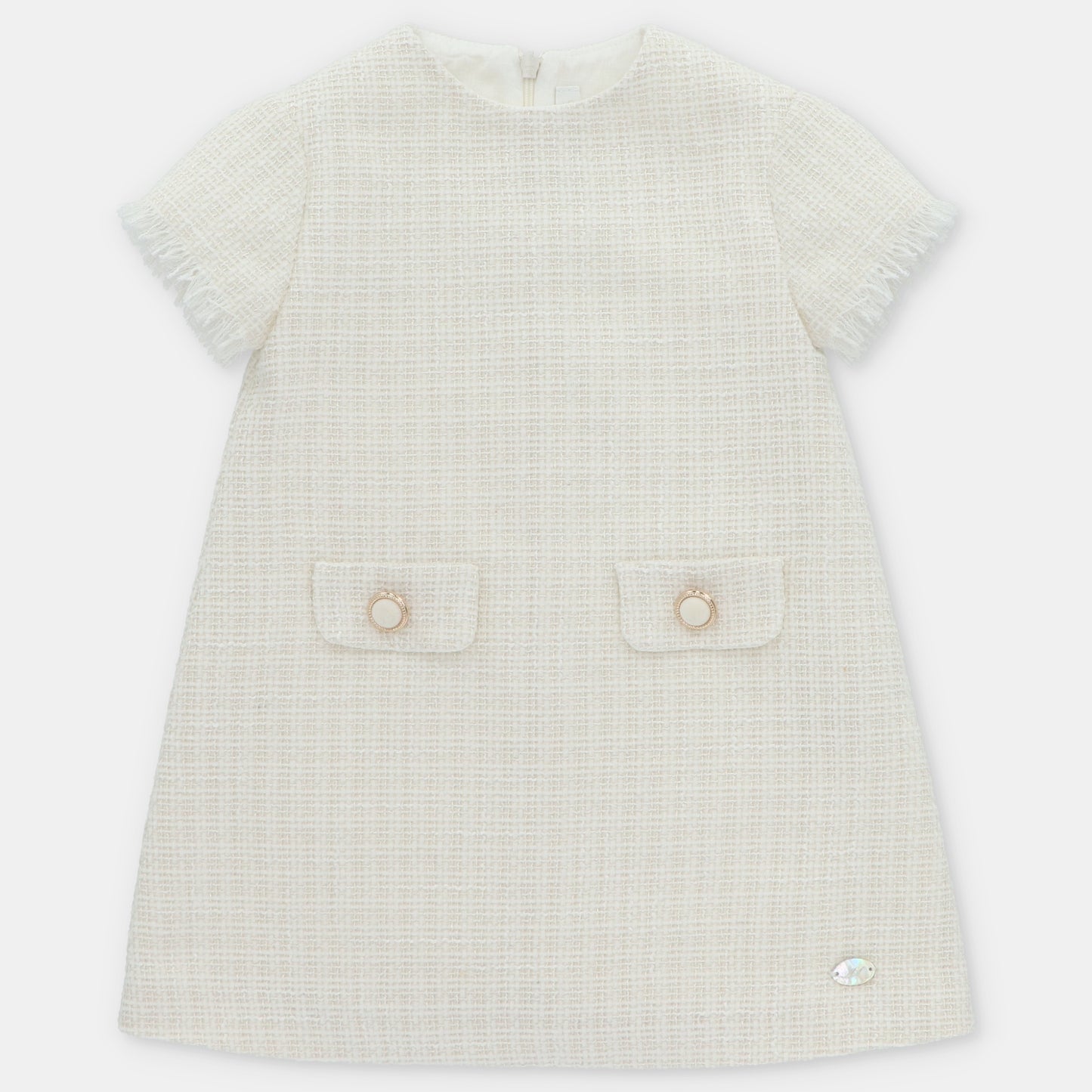 DRESS WOVEN GIRL DERBY047-21276