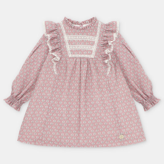 DRESS PRINTED WOVEN GIRL CARDIFF047-21283