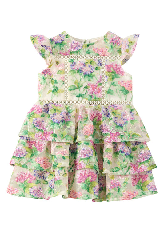 Clementine Embroidered Mini Dress -Baby