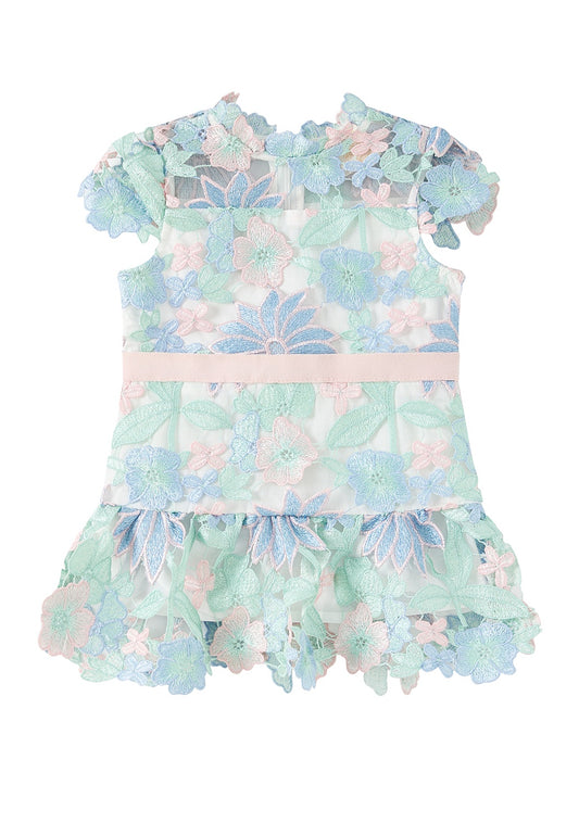 Addison  Embroidered Mini Dress -Baby