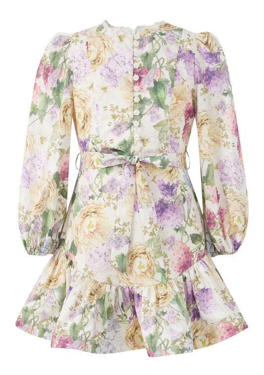 Seraphina Sleeve Coton Mini Dress