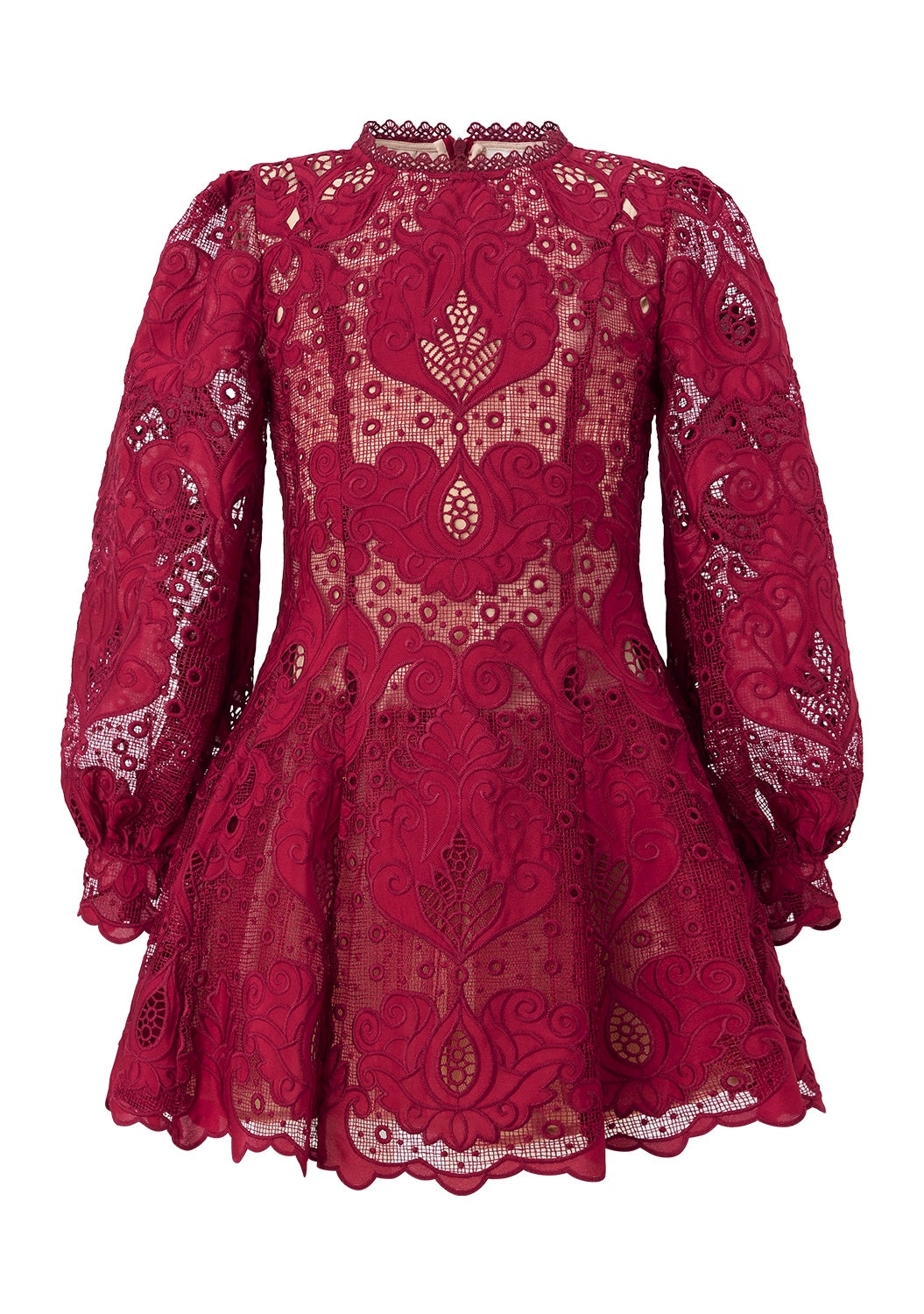 Gisele Embroidery Mini Dress