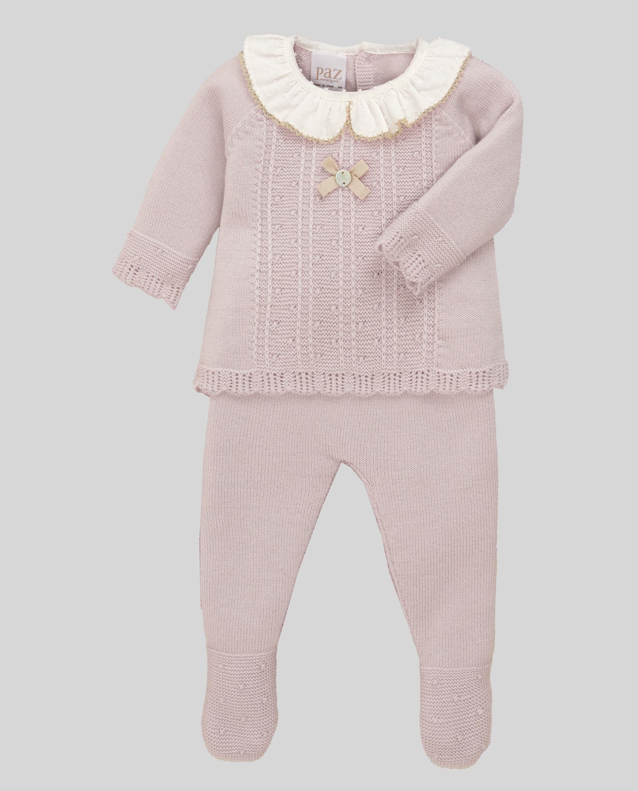 SET KNIT NEWBORN SWEATER 003-112892
