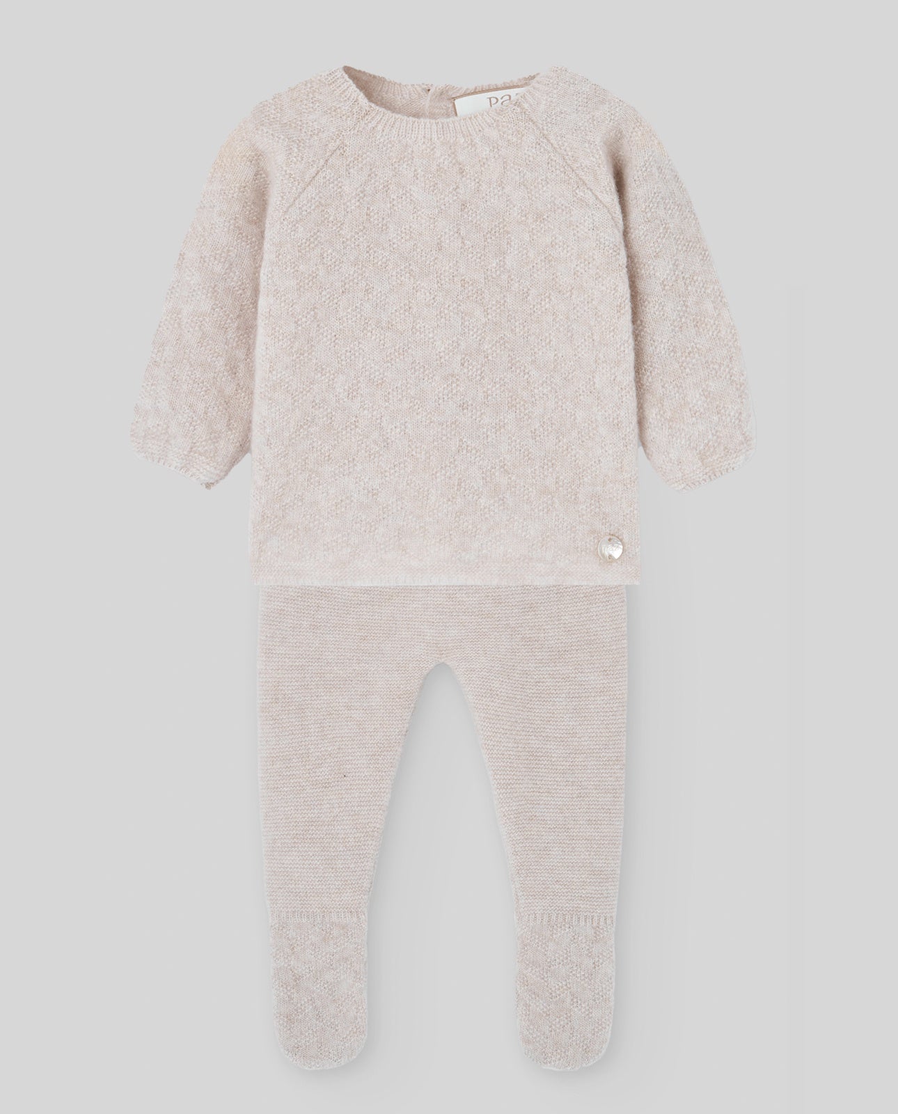 SET KNIT NEWBORN SWATER 003-113165 +