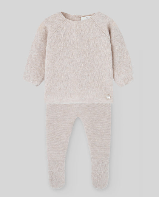 SET KNIT NEWBORN SWATER 003-113165 +