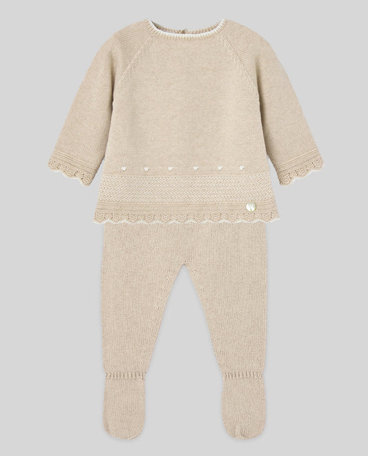 SET KNIT NEWBORN SWEATER 003-122785