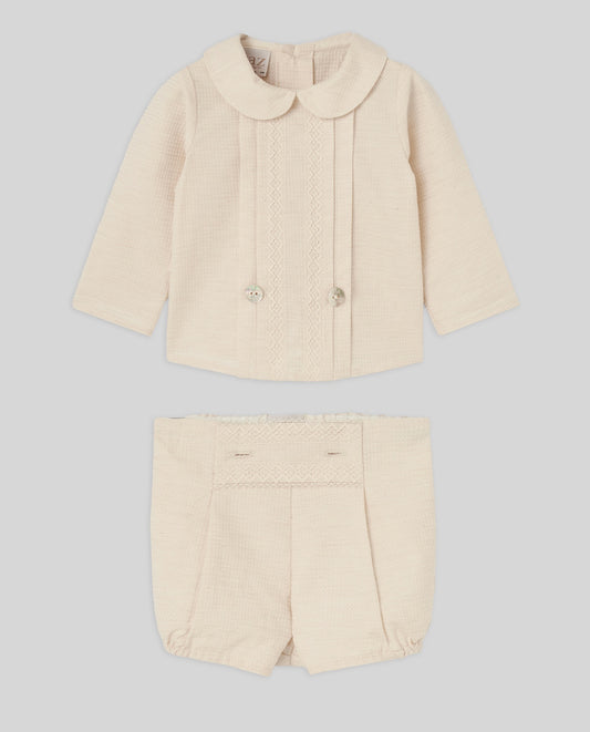 SET WOVEN NEWBORN BLOUSE 006-153102