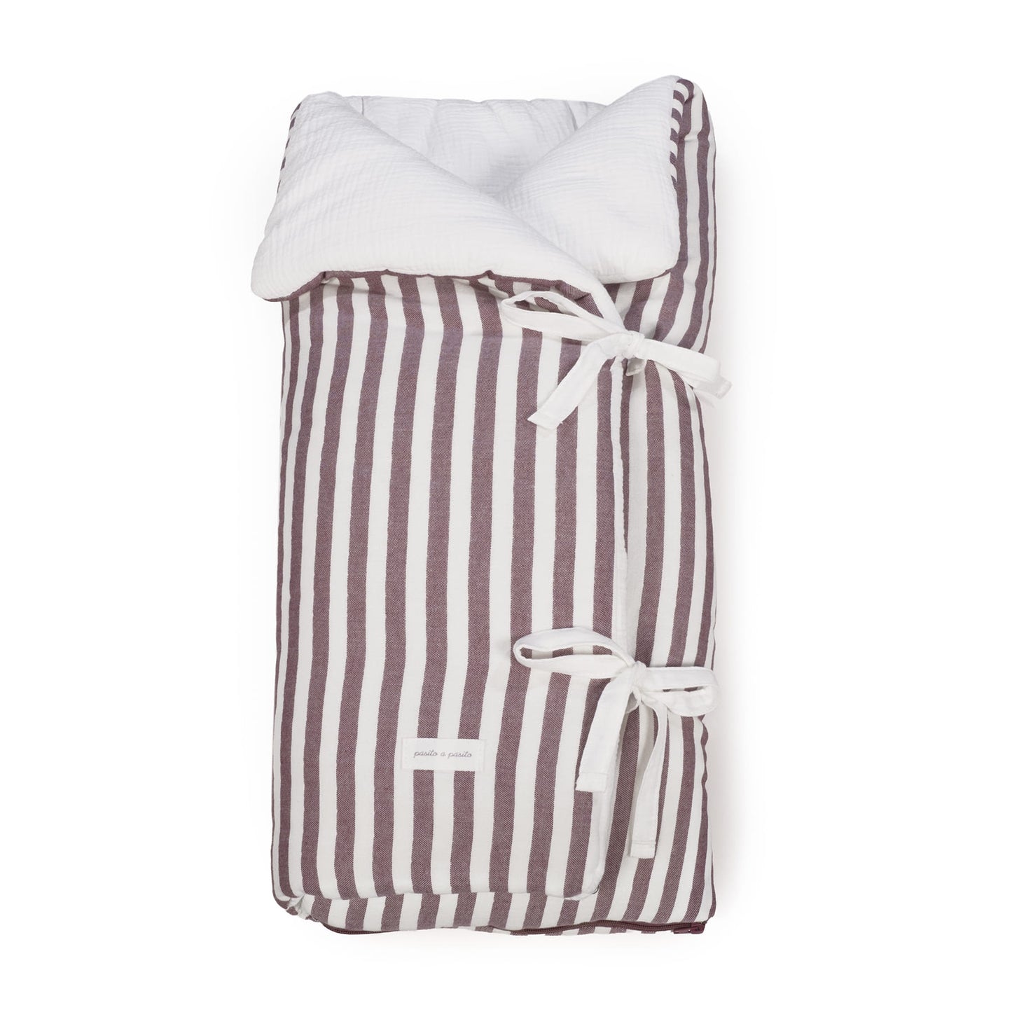 Baby Nest/Blanket strips Cherry
