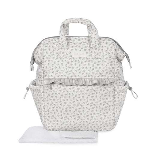 Rucksack Little Bloom FlowersGrey