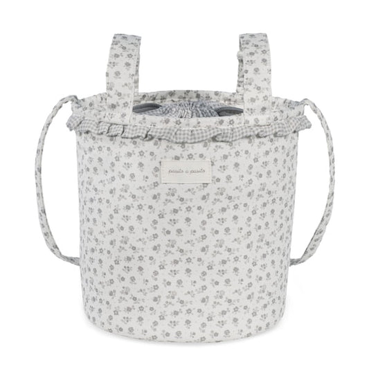 Bucket Bag Little BloomFlowers Grey