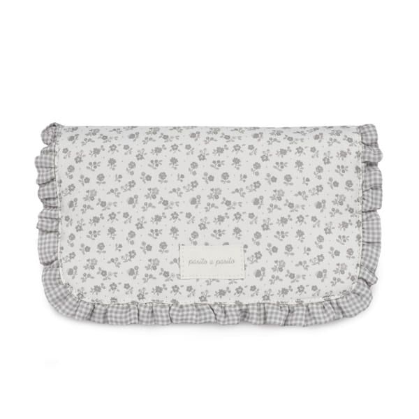 Changing mat Little BloomFlowers Grey