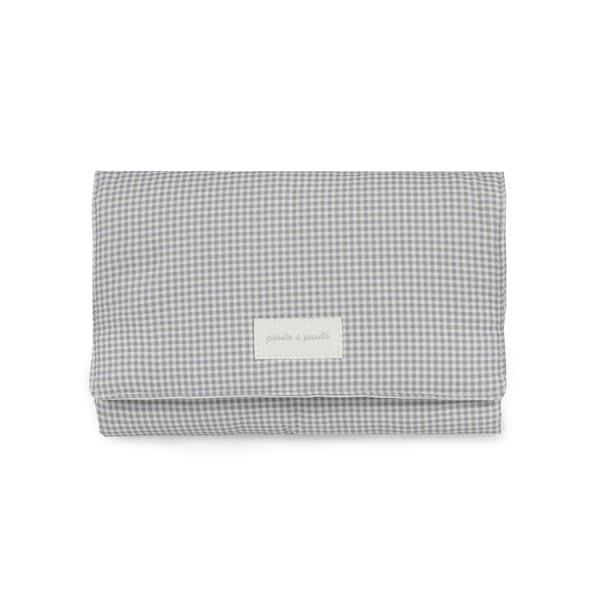 Changing mat Little BloomVichy Grey