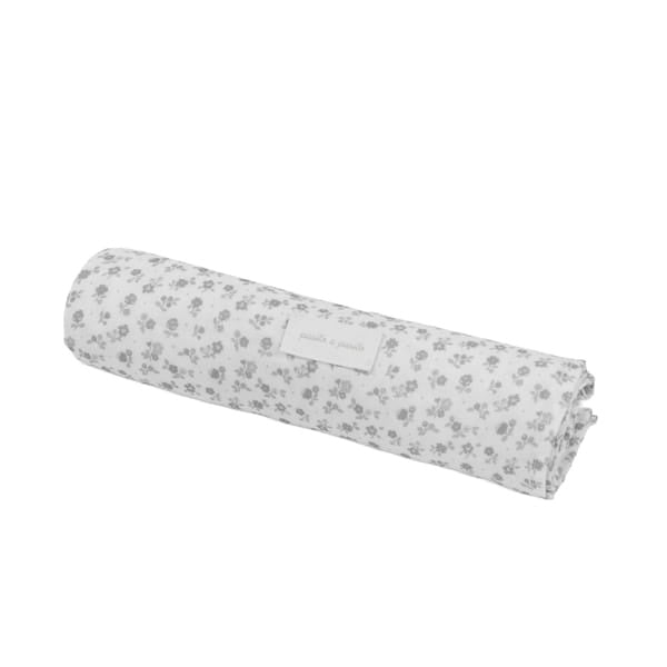 Muslin Little Bloom FlowersGrey