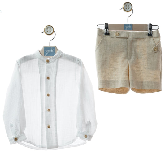 BOY SET (SHIRT & PANTS) REF. 1215VER-26 "CERAMICA"
