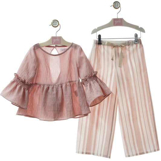 GIRL SET REF. 1251VER-26 "PORCELANA"ملابس اطفال