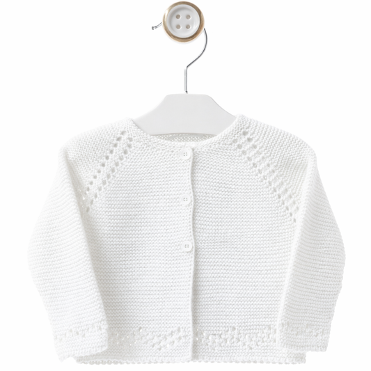 BABY CARDIGAN REF. 9001VER-26 "PRENDAS DE PUNTO"