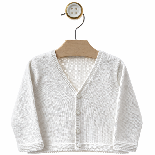 BABY CARDIGAN REF. 9002VER-26 "PRENDAS DE PUNTO"