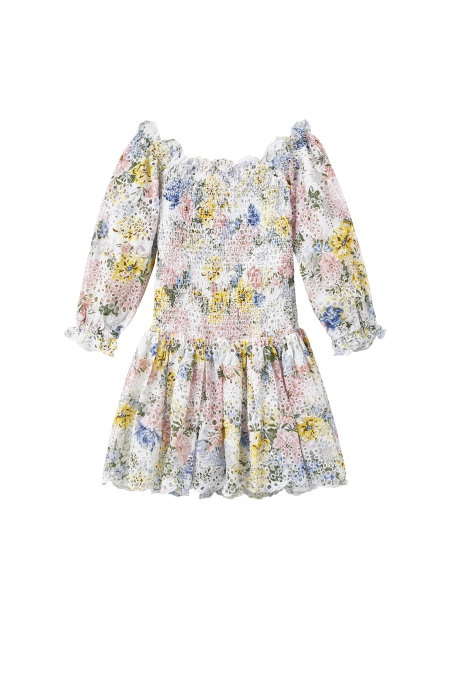 Fleur Embroidered Dress La Mariposa