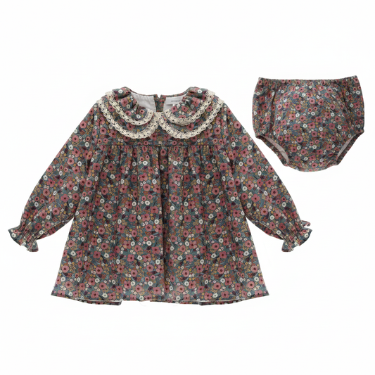 BABY DRESS REF. 5103INV-25 "CACHEMIRA"