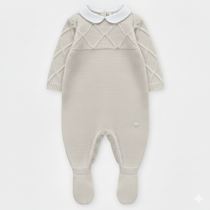 LONG ROMPER FEET KNIT UNISEX YORK003-10280