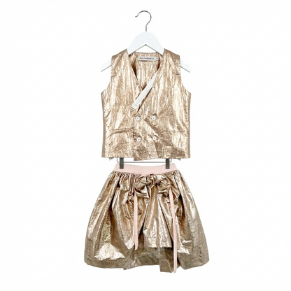 Toni Set vest and skirt