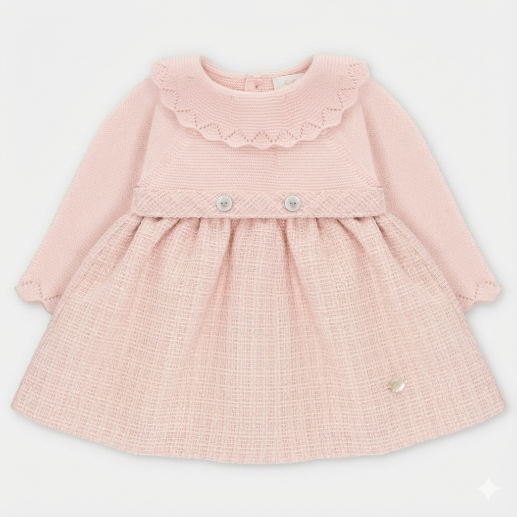 DRESS KNIT & WOVEN GIRL DERBY047-30276