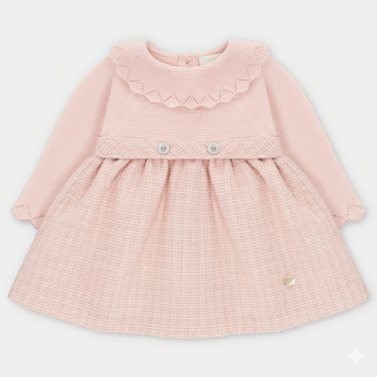 DRESS KNIT & WOVEN GIRL DERBY047-30276